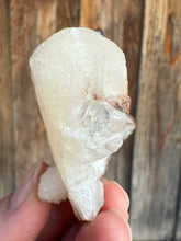 Load image into Gallery viewer, Clear Gem Apophyllite on Cream Stilbite • Maharashtra, India
