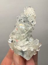 Load image into Gallery viewer, Druzy Chalcedony Stalactites with Druzy Clear Apophyllite | Maharashtra, India
