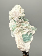 Load image into Gallery viewer, Pink Morganite, Blue Green Indicolite &amp; Purple Lepidolite Mineral Specimen from Pakistan – Collector Grade Pegmatite Piece

