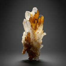 Load image into Gallery viewer, Golden Iron-Stained Himalayan Quartz Cluster | Pakistan | Collector Display Specimen
