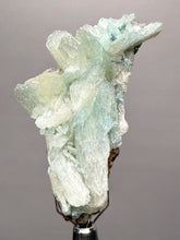 Load image into Gallery viewer, Luminous Mint Apophyllite with Glittering Druzy Sugar Quartz – India
