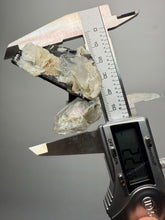 Load image into Gallery viewer, Dark Green Cap Stak Nala Tourmaline and Quartz with Flower Cleavelandite Matrix – Haramosh Mountains, Pakistan
