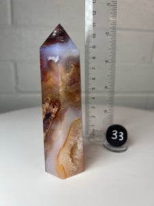 Carnelian (Red and Orange) Obelisk Tower