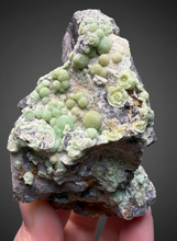 Load image into Gallery viewer, High-Grade Green Wavellite Collectors Specimen - Radiating Botryoidal Crystal Formation - Arkansas, USA
