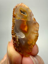 Load image into Gallery viewer, Polished Malawi Agate Half – High-Grade African Banded Agate Display Specimen
