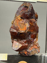 Load image into Gallery viewer, Premium Hematite-Phantom Deep Magenta Ametrine Cluster | Deccan Traps, India | Collector Mineral Specimen
