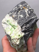 Load image into Gallery viewer, High-Grade Green Wavellite Collectors Specimen - Radiating Botryoidal Crystal Formation - Arkansas, USA

