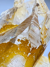 Load image into Gallery viewer, High Grade Golden Iron-Stained Himalayan Quartz Cluster | Rare Pakistan Mineral Specimen | Collector Display Crystal

