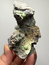 Load image into Gallery viewer, High-Grade Green Wavellite Collectors Specimen - Radiating Botryoidal Crystal Formation - Arkansas, USA
