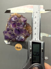Load image into Gallery viewer, Premium Hematite-Phantom Deep Magenta Ametrine Cluster | Deccan Traps, India | Collector Mineral Specimen
