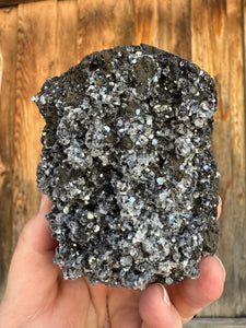 Druzy Black Apophyllite • Maharashtra, India