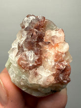 Load image into Gallery viewer, Pink Apophyllite on Red &amp; Green Heulandite – Deccan Traps, Maharashtra, India

