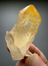 Load image into Gallery viewer, High Grade Golden Iron-Stained Himalayan Quartz Cluster | Rare Pakistan Mineral Specimen | Collector Display Crystal
