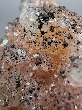 Load image into Gallery viewer, Natural Botryoidal Goethite on Druzy Amethyst Cluster | Collector Mineral Specimen | Morocco
