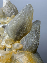 Load image into Gallery viewer, Isometric Fluorite &amp; Scalenohedral Calcite Specimen | Pakistan Mineral Collector Display Piece
