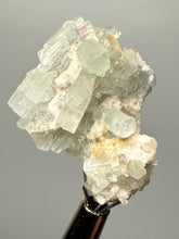 Load image into Gallery viewer, Light Mint Green Tourmaline on Matrix– Pegmatite Mineral Specimen from Pakistan
