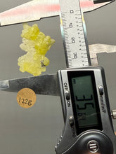 Load image into Gallery viewer, Vibrant Yellow Brucite Thumbnail Mineral Specimen | Collector Crystal from Killa Saifullah District in Balochistan Province, Pakistan
