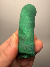 Load image into Gallery viewer, 3.3” Druzy Malachite Stalactites — Botryoidal Cave Formation | DR Congo  | Collector Mineral Specimen
