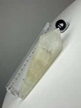 Load image into Gallery viewer, Dendrite Manganese and Iron Included Rainbow Fluorite Wand
