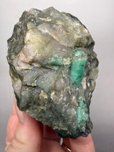 Load image into Gallery viewer, Emerald Variety Green Beryl on Matrix | Northern Bahia, Brazil | Collector Mineral Display Specimen

