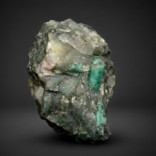 Load image into Gallery viewer, Emerald Variety Green Beryl on Matrix | Northern Bahia, Brazil | Collector Mineral Display Specimen
