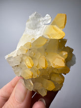 Load image into Gallery viewer, High Grade Golden Iron-Stained Himalayan Quartz Cluster | Rare Pakistan Mineral Specimen | Collector Display Crystal
