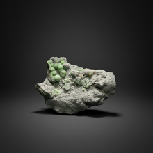 Load image into Gallery viewer, High-Grade Green Wavellite Collectors Specimen - Radiating Botryoidal Crystal Formation - Arkansas, USA
