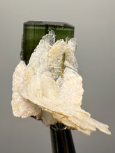 Load image into Gallery viewer, Green Cap Stak Nala Tourmaline with Cleavelandite – Haramosh Mountains, Pakistan | Thumbnail Specimen
