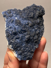 Load image into Gallery viewer, Superb Blueberry Fluorite on Candle Quartz | Huanggang
Liang Mine, Inner Mongolia, China
