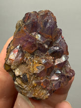 Load image into Gallery viewer, Premium Hematite-Phantom Deep Magenta Ametrine Cluster | Deccan Traps, India | Collector Mineral Specimen

