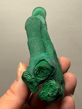 Load image into Gallery viewer, 4.9” High-Grade Malachite Stalactite “Cave” Formation | DR Congo | Mineral Collector Specimen
