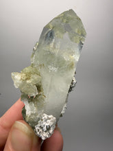 Load image into Gallery viewer, Chlorite-Included Quartz Cluster (Green Phantom Quartz) | Pakistan Mineral Specimen
