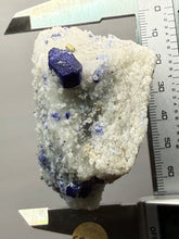 Load image into Gallery viewer, Afghan Lazurite Specimen | Deep Blue Lapis-Grade Crystal on Matrix | Collector Display Mineral
