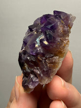 Load image into Gallery viewer, Premium Hematite-Phantom Deep Magenta Ametrine Cluster | Deccan Traps, India | Collector Mineral Specimen
