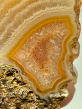 Load image into Gallery viewer, Polished Malawi Agate Half – High-Grade African Banded Agate Display Specimen
