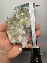 Load image into Gallery viewer, Chlorite-Included Quartz Cluster (Green Phantom Quartz) – Pakistan Mineral Specimen
