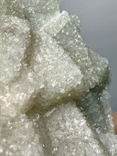 Load image into Gallery viewer, Rare Druzy Golden “Diamond” Calcite on Zeolite Matrix — Maharashtra, India | Collector Cabinet Specimen

