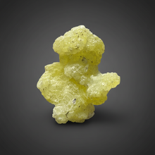 Load image into Gallery viewer, Vibrant Yellow Brucite Thumbnail Mineral Specimen | Collector Crystal from Killa Saifullah District in Balochistan Province, Pakistan
