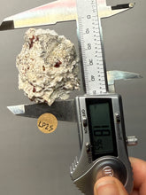 Load image into Gallery viewer, High-Grade Naturally Faceted Red Spessartine Garnet on Matrix — Skardu, Pakistan
