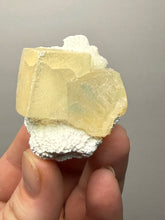 Load image into Gallery viewer, Rare Druzy Golden “Diamond” Calcite on Zeolite Matrix — Maharashtra, India | Collector Cabinet Specimen

