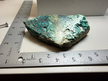 Load image into Gallery viewer, 4” Polished Native Copper in Chrysocolla — Display Specimen (Indonesia)
