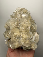 Load image into Gallery viewer, LARGE Silvery Bladed “Rose” Calcite Cluster – Yaogangxian Mine, Hunan, China
