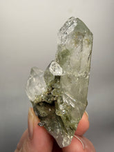 Load image into Gallery viewer, Chlorite-Included Quartz Cluster (Green Phantom Quartz) | Pakistan Mineral Specimen
