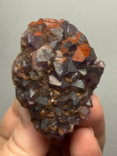 Load image into Gallery viewer, Premium Hematite-Phantom Deep Magenta Ametrine Cluster | Deccan Traps, India | Collector Mineral Specimen
