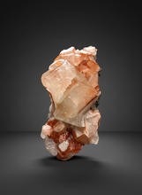 Load image into Gallery viewer, Rare Red Apophyllite Crystal Cluster – High Grade Collector Mineral Specimen | India
