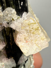 Load image into Gallery viewer, Dark Green Cap Stak Nala Tourmaline and Cleavelandite – Haramosh Mountains, Pakistan
