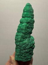 Load image into Gallery viewer, 4.5” High-Grade Malachite Stalactite “Cave” Formation | DR Congo | Mineral Collector Specimen
