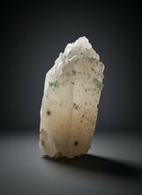 Load image into Gallery viewer, Blue Indicolite &amp; Mint Green Tourmaline on Quartz – Pegmatite Mineral Specimen from Pakistan
