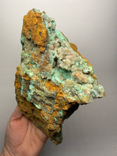 Load image into Gallery viewer, 8” Druzy Mint Green Smithsonite Cluster — Indonesia | Collector Mineral Specimen
