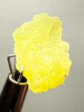 Load image into Gallery viewer, Vibrant Yellow Brucite Thumbnail Mineral Specimen | Collector Crystal from Killa Saifullah District in Balochistan Province, Pakistan

